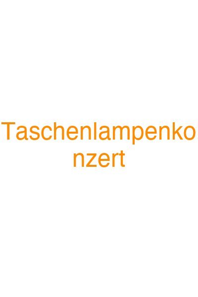 Taschenlampenkonzert