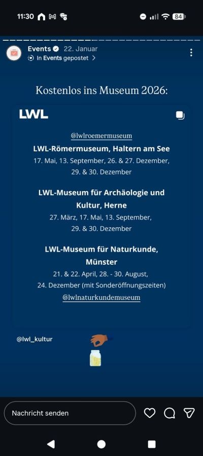 LWL-Römermuseum, Haltern am See - Kostenlos ins Museum 2026