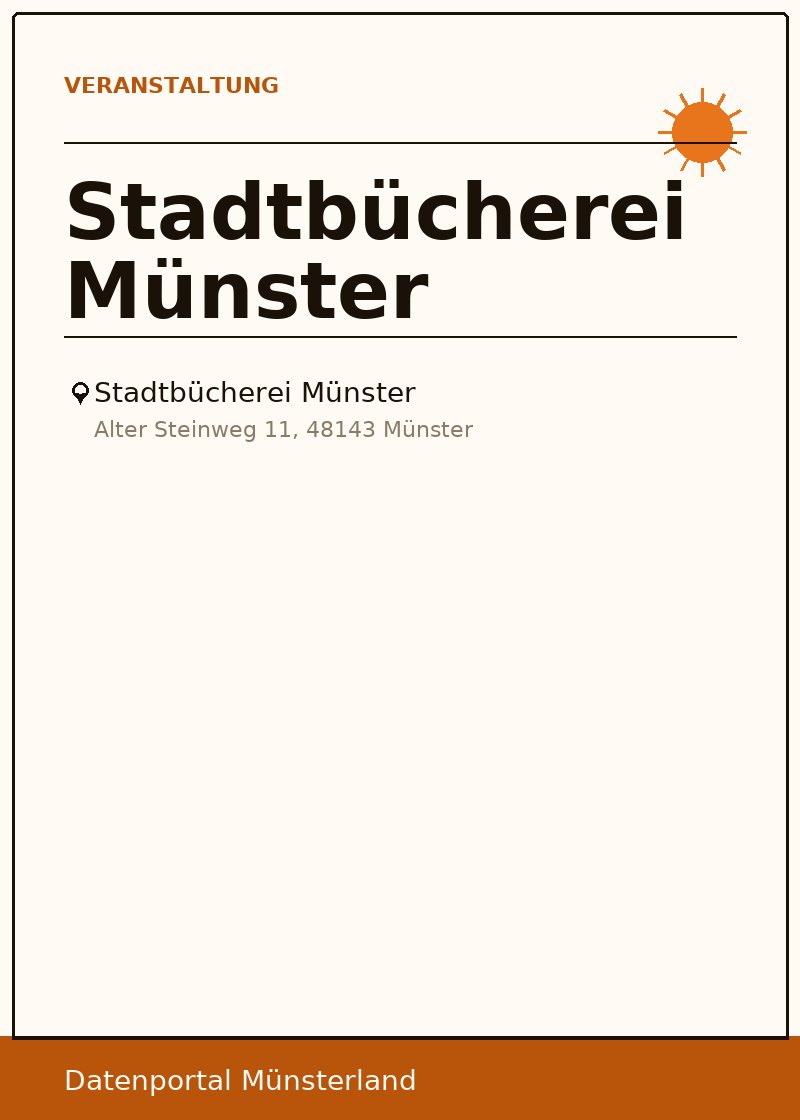 Stadtbücherei Münster