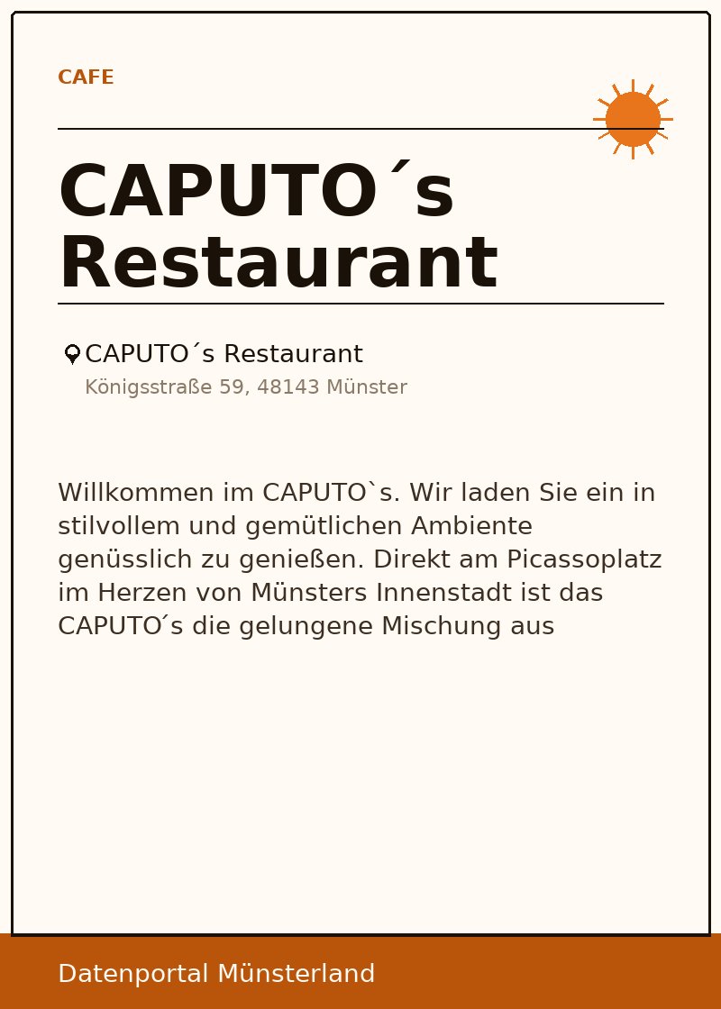 CAPUTO´s Restaurant