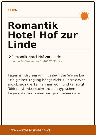 Romantik Hotel Hof zur Linde