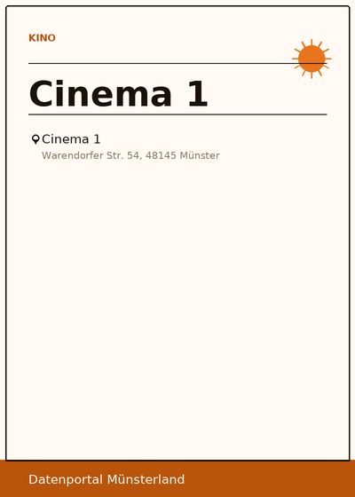 Cinema 1