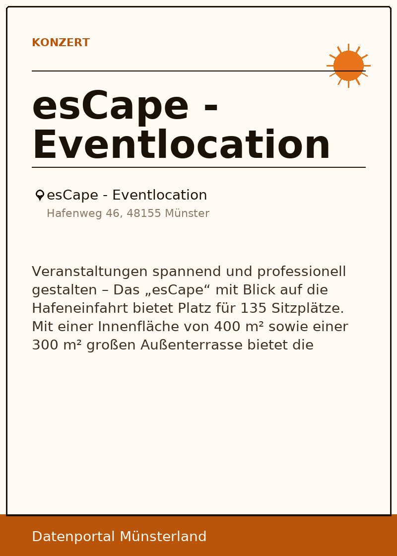 esCape - Eventlocation