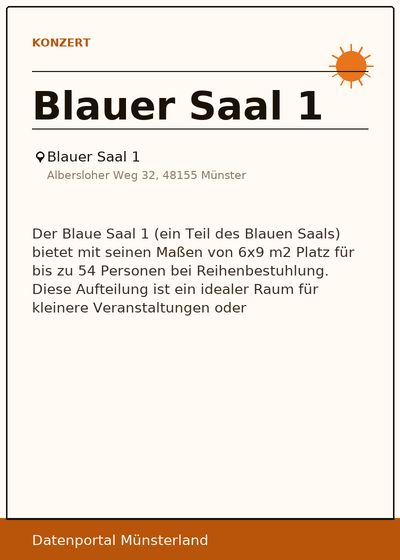 Blauer Saal 1