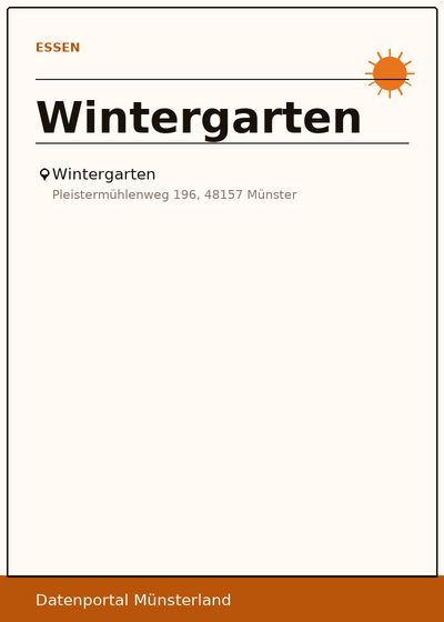 Wintergarten