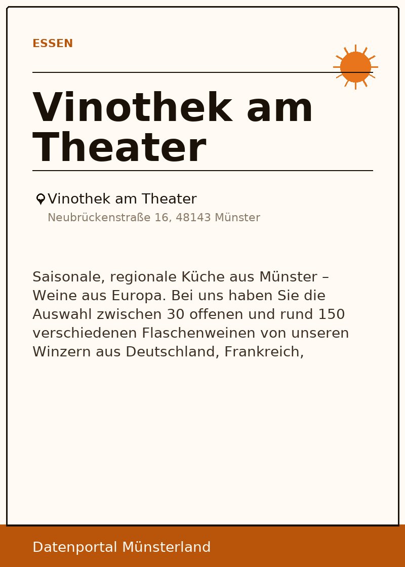 Vinothek am Theater