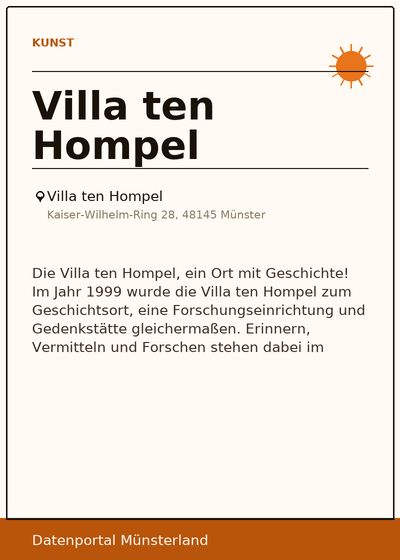 Villa ten Hompel