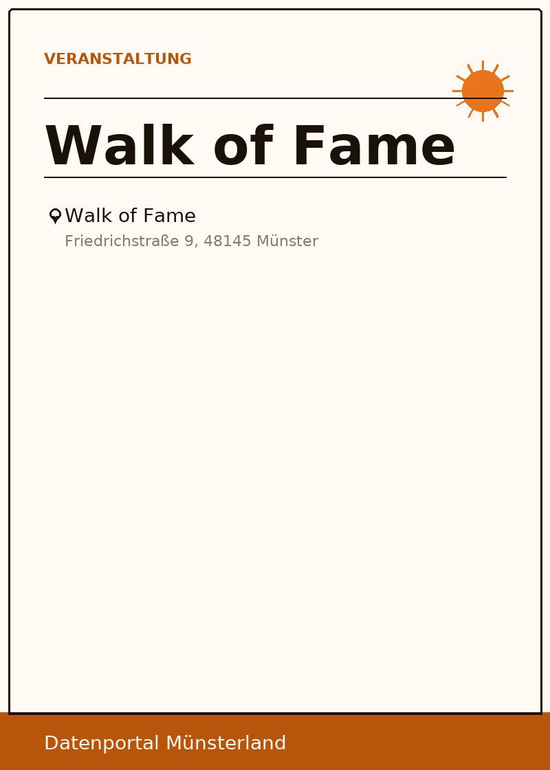Walk of Fame