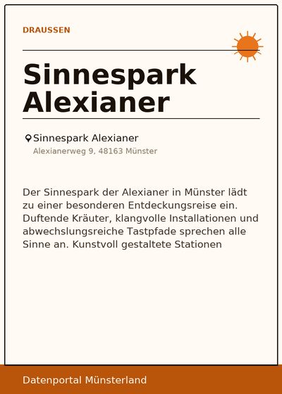 Sinnespark Alexianer