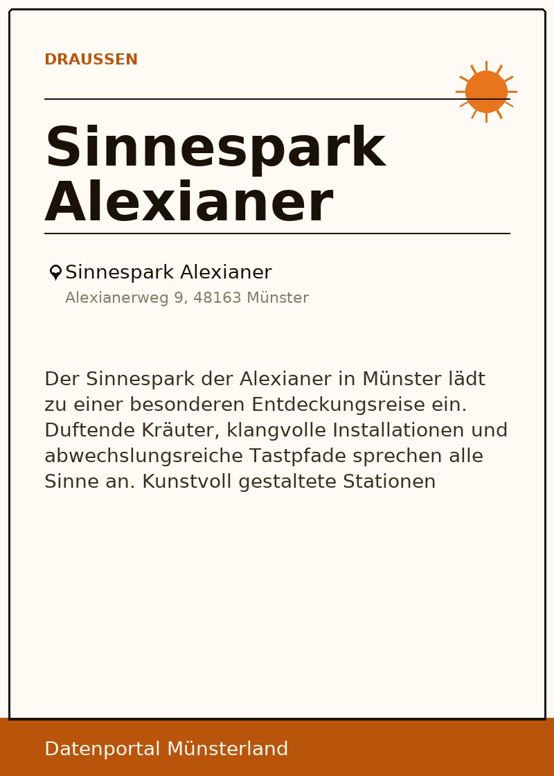 Sinnespark Alexianer