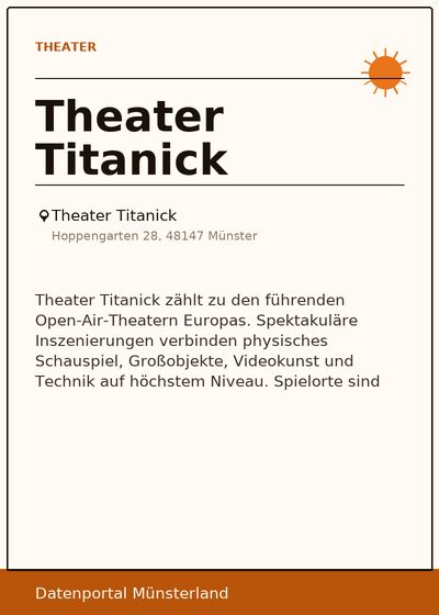 Theater Titanick