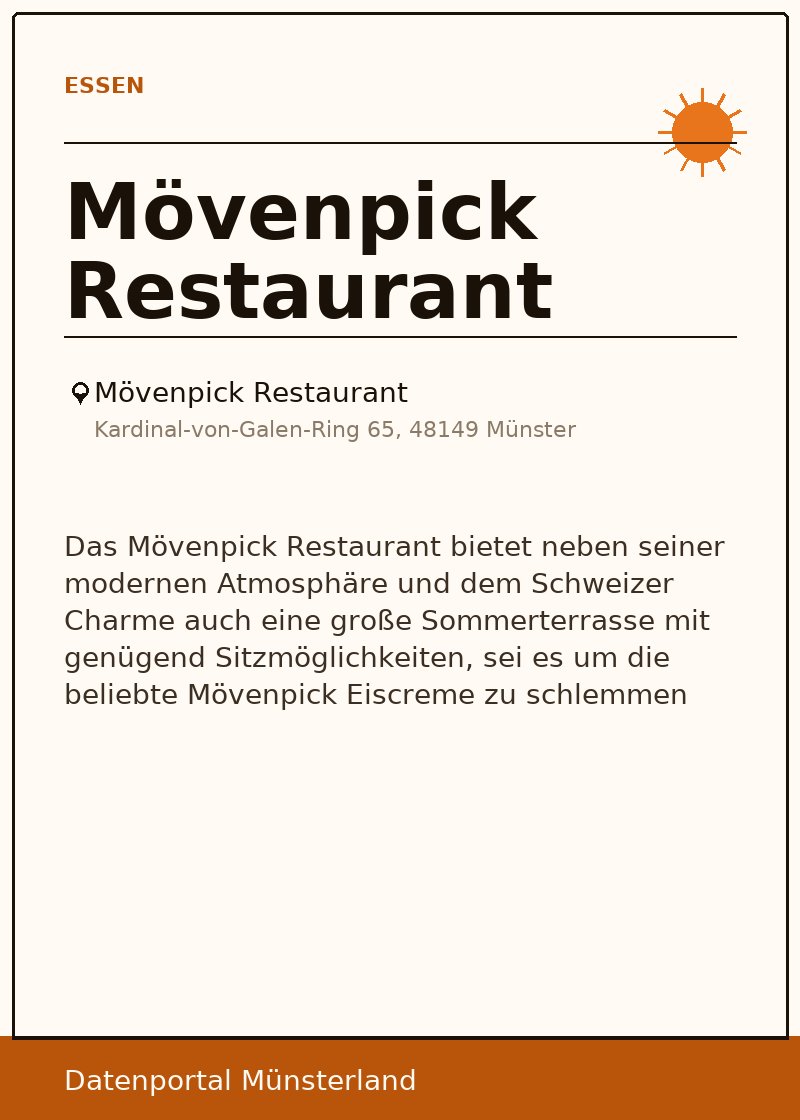 Mövenpick Restaurant