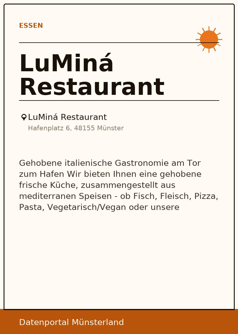 LuMiná Restaurant