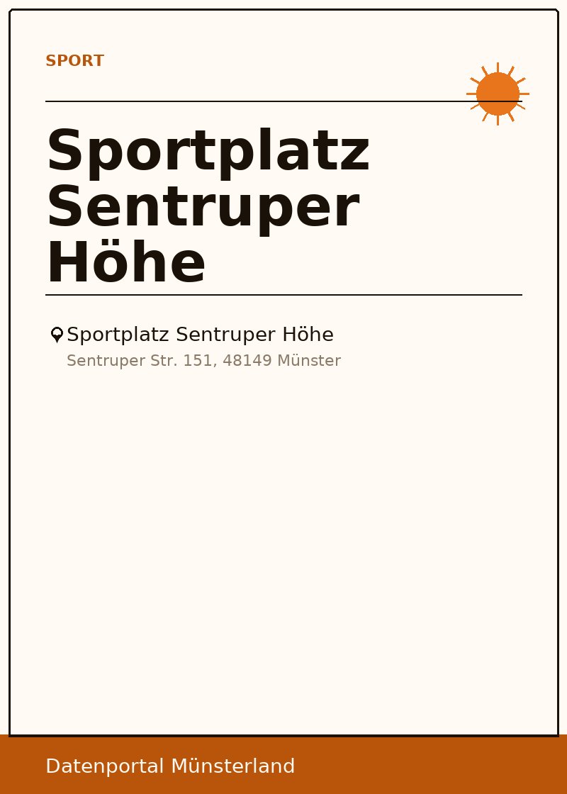 Sportplatz Sentruper Höhe