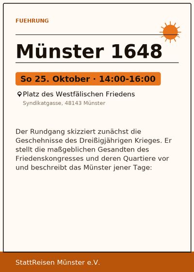 Münster 1648