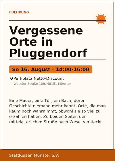 Vergessene Orte in Pluggendorf