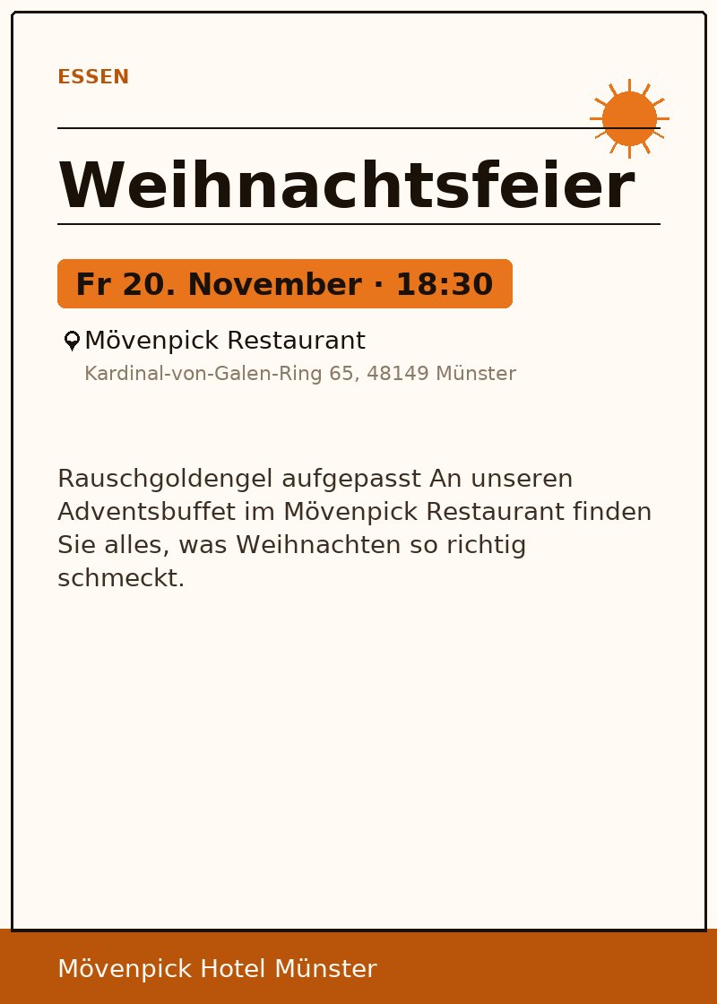 Weihnachtsfeier