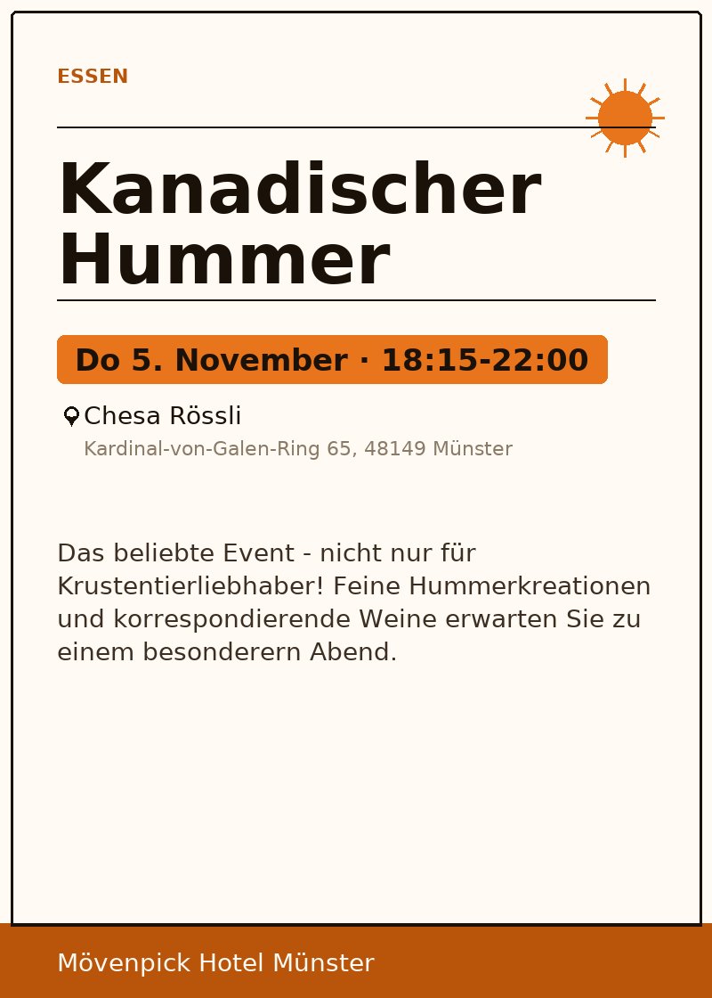 Kanadischer Hummer