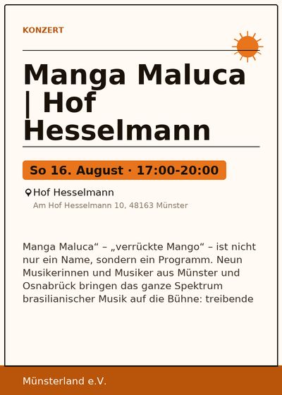 Manga Maluca | Hof Hesselmann