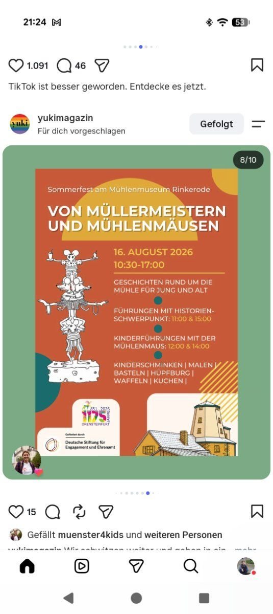 Von Müllermeistern und Mühlenmäusen